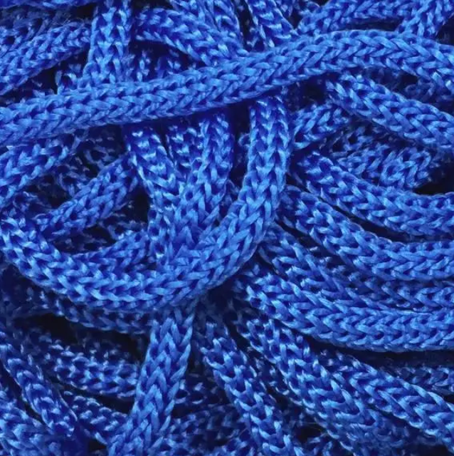 Шнур для одягу круглий 5мм кол синій яркий (уп 100м) 5-34 231155 фото