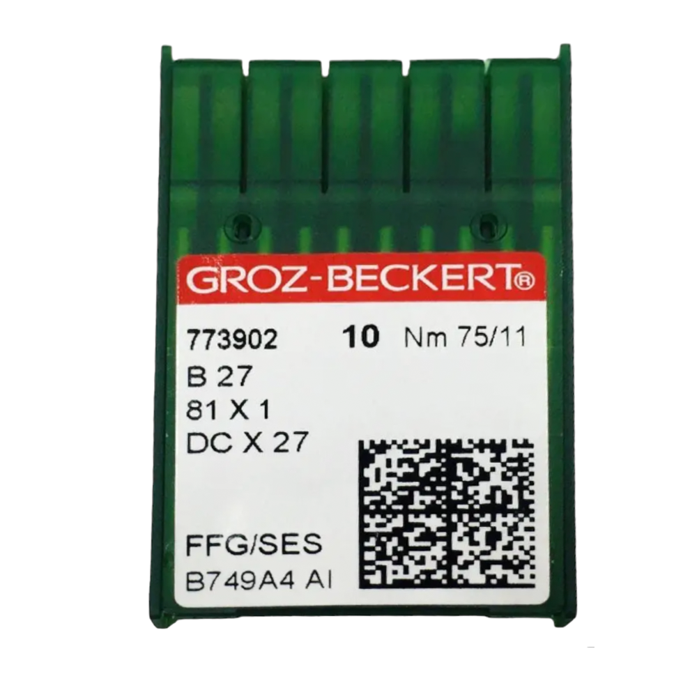 Голки GROZ-BECKERT B27/DCx27 №75 (уп.10шт.) 085223 фото