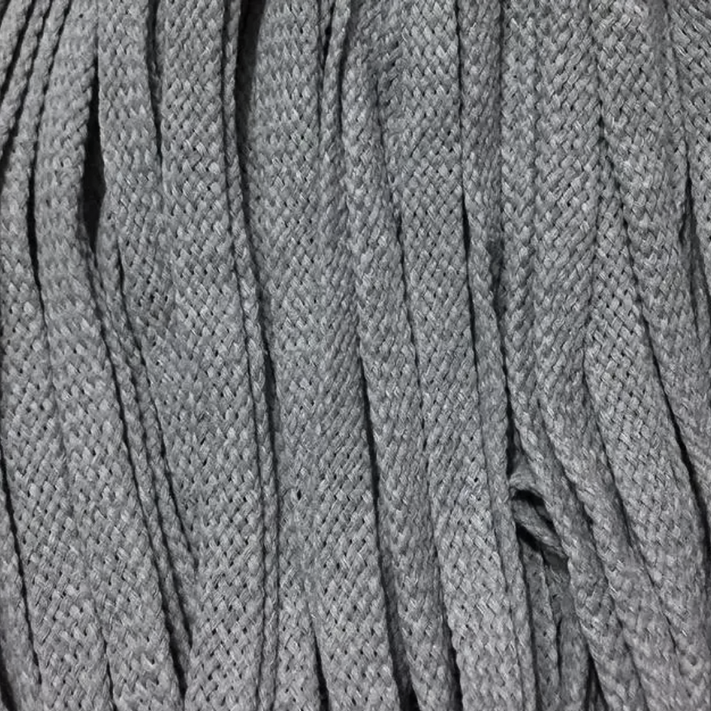 Шнур для одягу без наповнювача х/б 16мм кол сірий (уп 100м) Ф 323609 фото