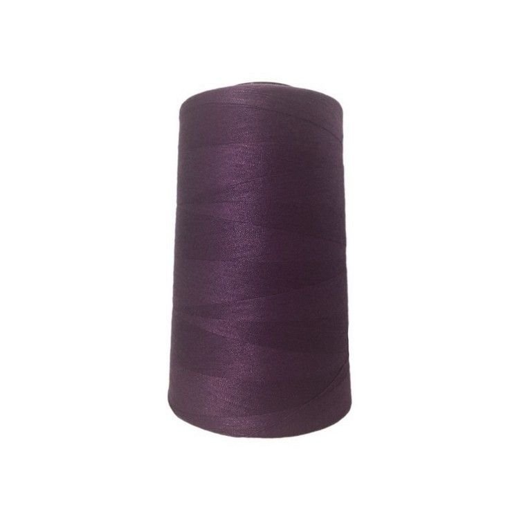 Нить швейная 100% PE 40/2 цв S-863 фиолетовый темный (боб 4000ярдов/12боб/120боб) NITEX