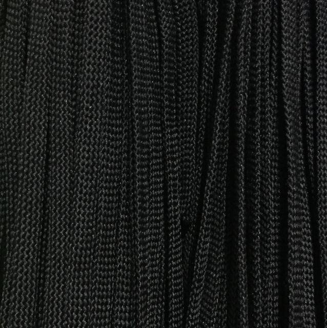 Шнур для одягу без наповнювача 5мм кол чорний (уп 100м) 2330 Укр-з 323339 фото