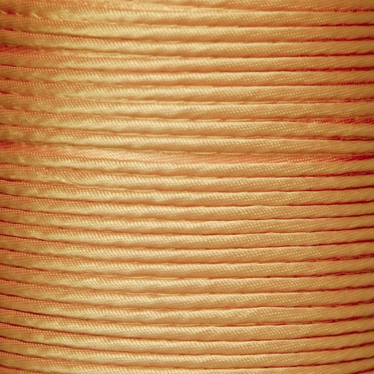 Кант атласный цв S-114 оранжевый персиковый (боб 65,8м) Veritas 038698 фото