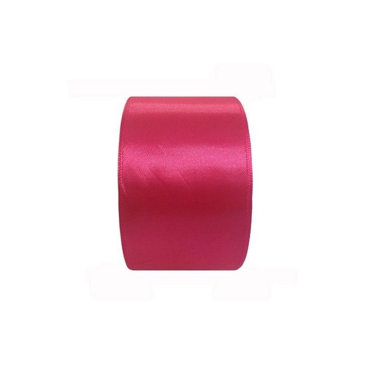 Стрічка атласна Veritas шир 50мм кол S-516 рожевий яскравий (уп 30м) 038661 фото