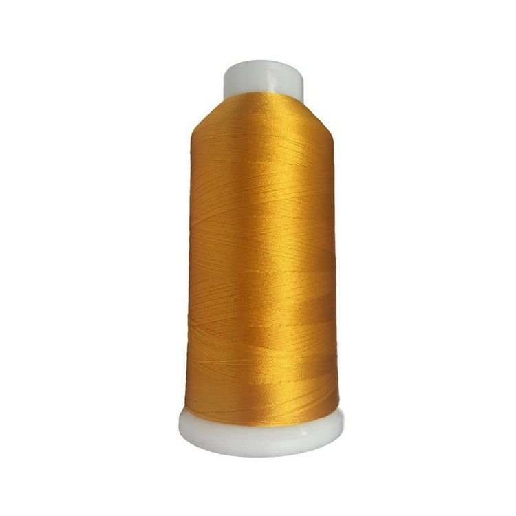 Нить вышивальная 100% Vis 120/2 цв S-506 желтый (боб 5000ярдов) NITEX