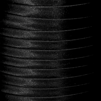 Коса бейка атласна кол S-580 чорний (боб 120ярдів) 324483 фото