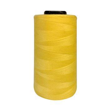 Нитка швацька 100% PE 50/2 кол S-131 жовтий (боб 5000ярдів/12боб/120боб) NITEX 010546 фото