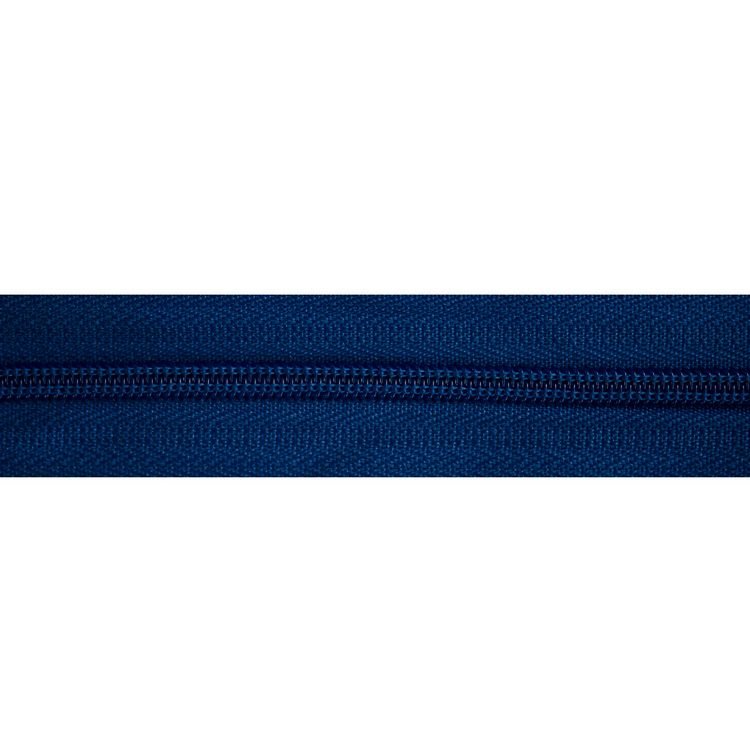 Блискавка спіральна №5 роз'єм 75см S-115 синій яскравий ZIP 247211 фото