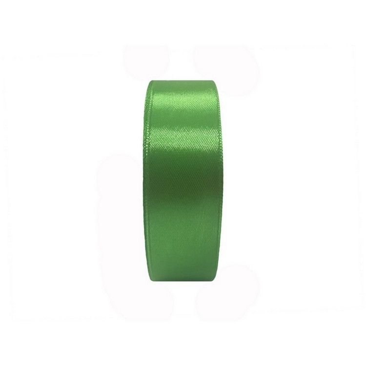 Стрічка атласна Veritas шир 25мм кол S-536 зелений яскравий (уп 30м) 038654 фото