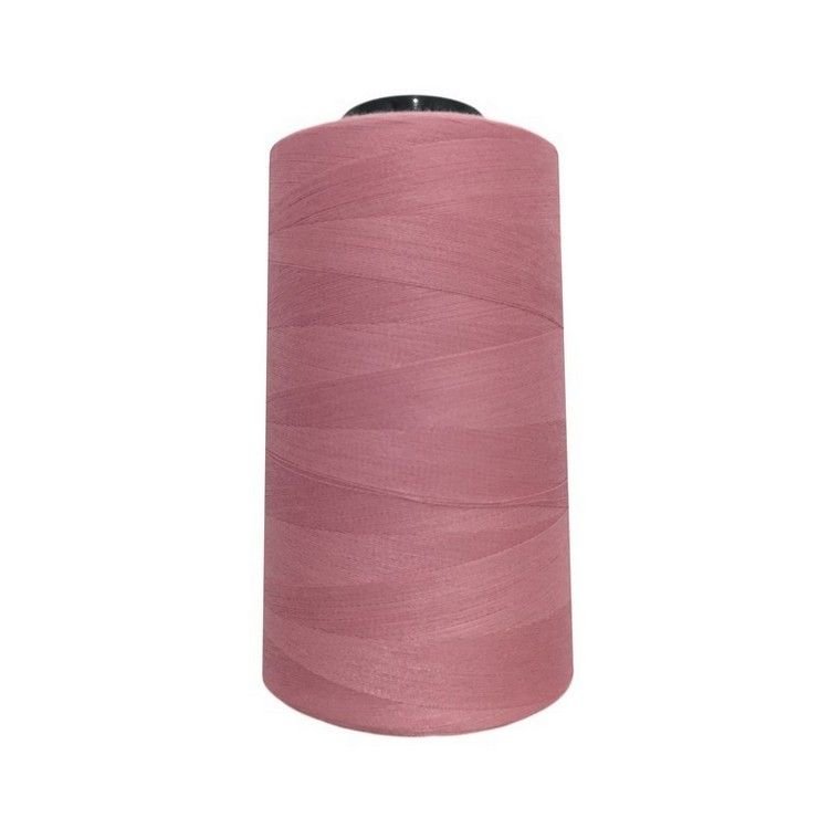 Нить швейная 100% PE 50/2 цв S-372 розовый (боб 5000ярдов/12боб/120боб) NITEX