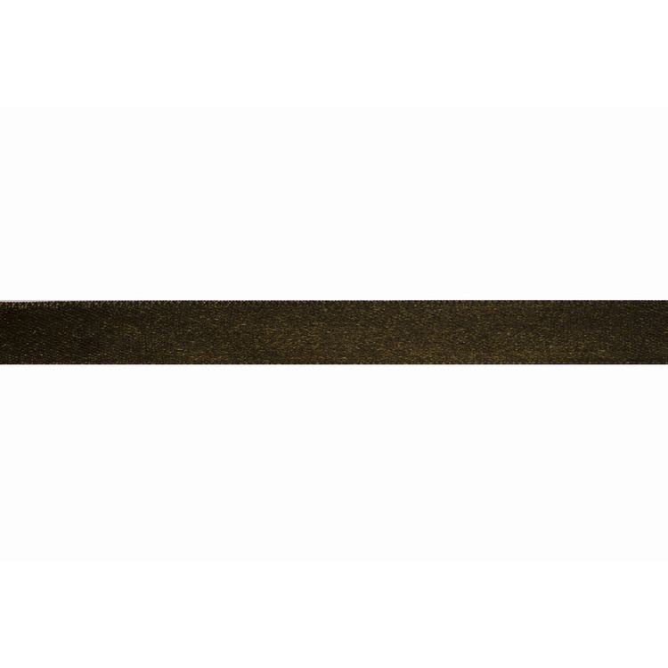 Стрічка атласна Veritas шир 12мм кол S-141 коричневий темний (уп 36ярд) 176415 фото