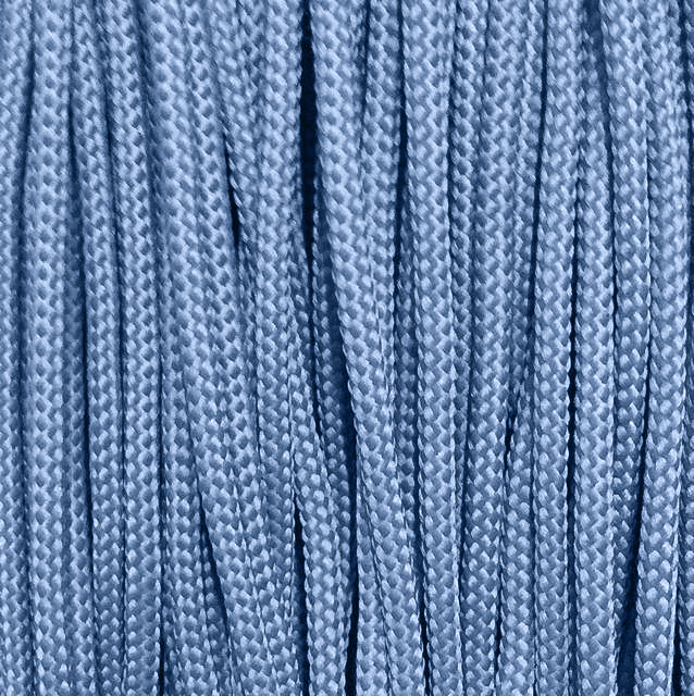 Шнур для одягу круглий 5мм кол S-038 блакитний світлий (уп 50, 100м) Укр-б 321235 фото