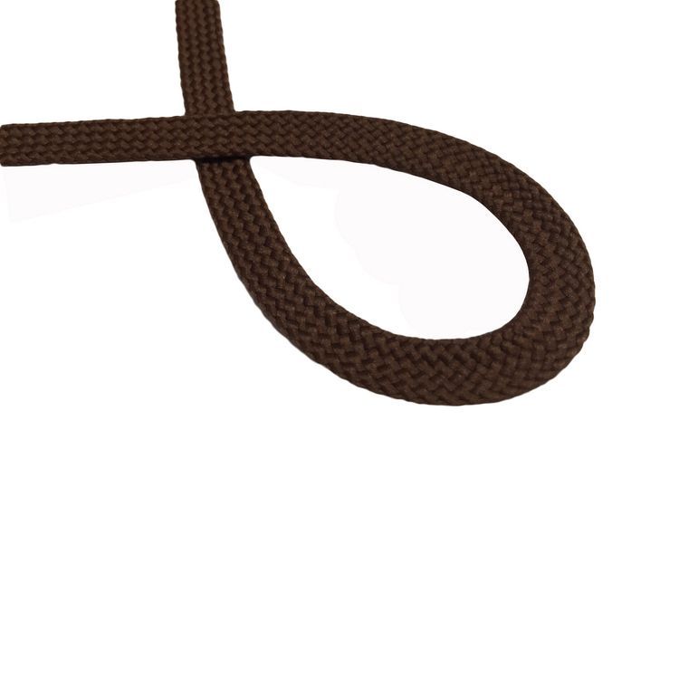 Шнур для одягу без наповнювача 8мм кол коричневий (уп 100м) 101Ф 317989 фото