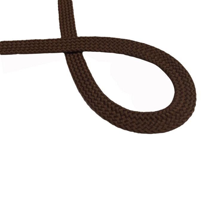 Шнур для одежды без наполнителя 8мм цв коричневый (уп 100м) 101Ф 317989 фото