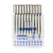 Голка SCHMETZ 130/705H SORT XVS (уп 10шт H70 * 2 H80 * 3 H90 * 1 H-J90 * 1 H-J100 * 1 H-S75 * 1 Н-S90 * 1) 326958 фото 2