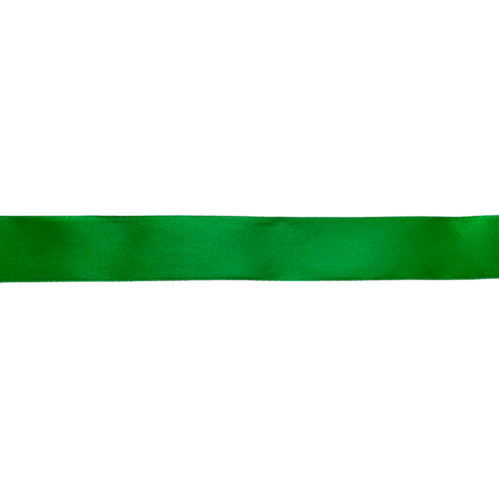 Стрічка атласна 25мм кол 19 зелений (уп 25м) U 328053 фото