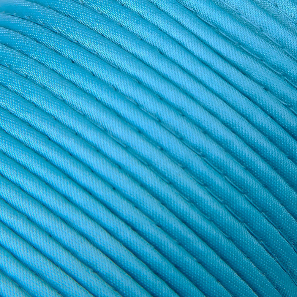 Кант атласний кол S-370 блакитний яскравий (боб 65,8м) Veritas 038701 фото