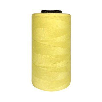 Нитка швацька 100% PE 40/2 кол S-054 жовтий світлий (боб 4000ярдів/12боб/120боб) NITEX 326017 фото