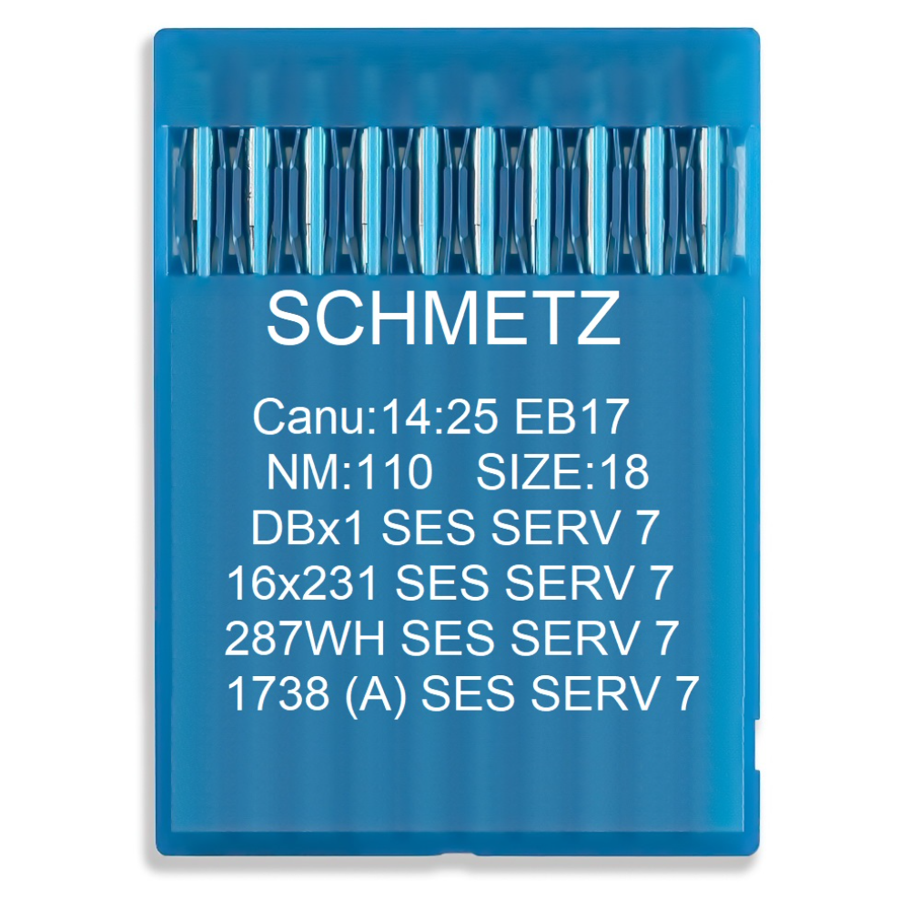 Голки Schmetz DBx1 SES SERV7 №110/18 (уп.10шт) 284643 фото