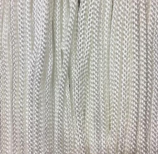 Шнур для одягу круглий кол білий 2мм (уп 100м) MH 129973 фото