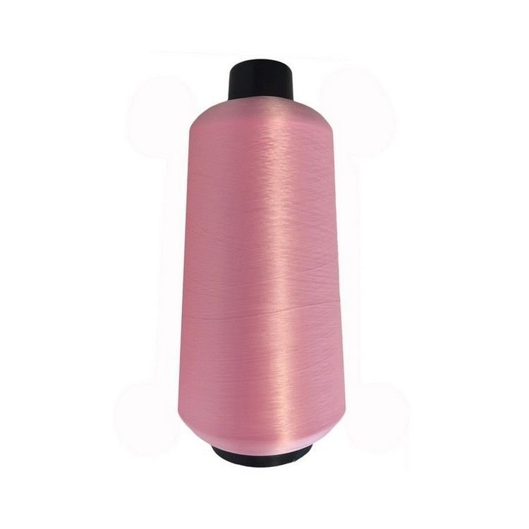 Нить текстурированная некруч 100% PE 150D/1 цв S-513 розовый (боб 15000ярд/60 боб) NITEX
