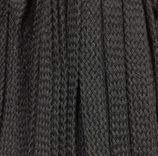 Шнур для одежды круглый х/б без наполнителя 1,6мм цв черный (уп 100м) Ф 317987 фото