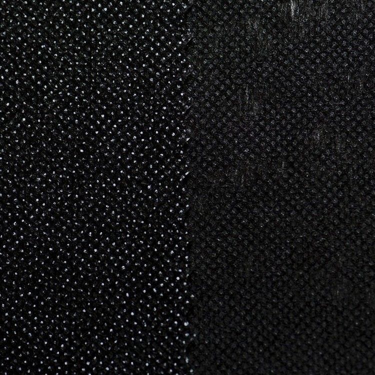 Флізелін 50г/м крапковий кол чорний 90см (рул 100м) Danelli F4P50 016818 фото