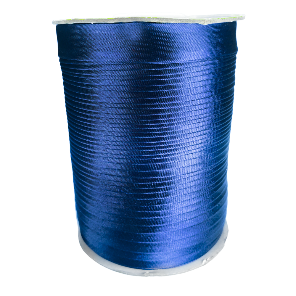 Коса бейка атласна кол синій (уп 144ярдів) 605-030 ШР 328101 фото