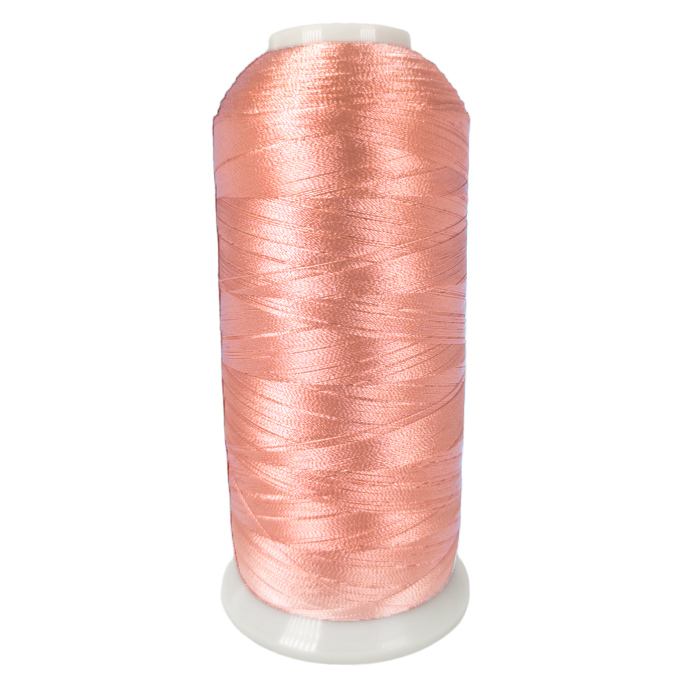 Нитка вишивальна 100% Vis 120/2 кол S-348 рожевий персиковий (боб 5000ярдов) NITEX 092894 фото