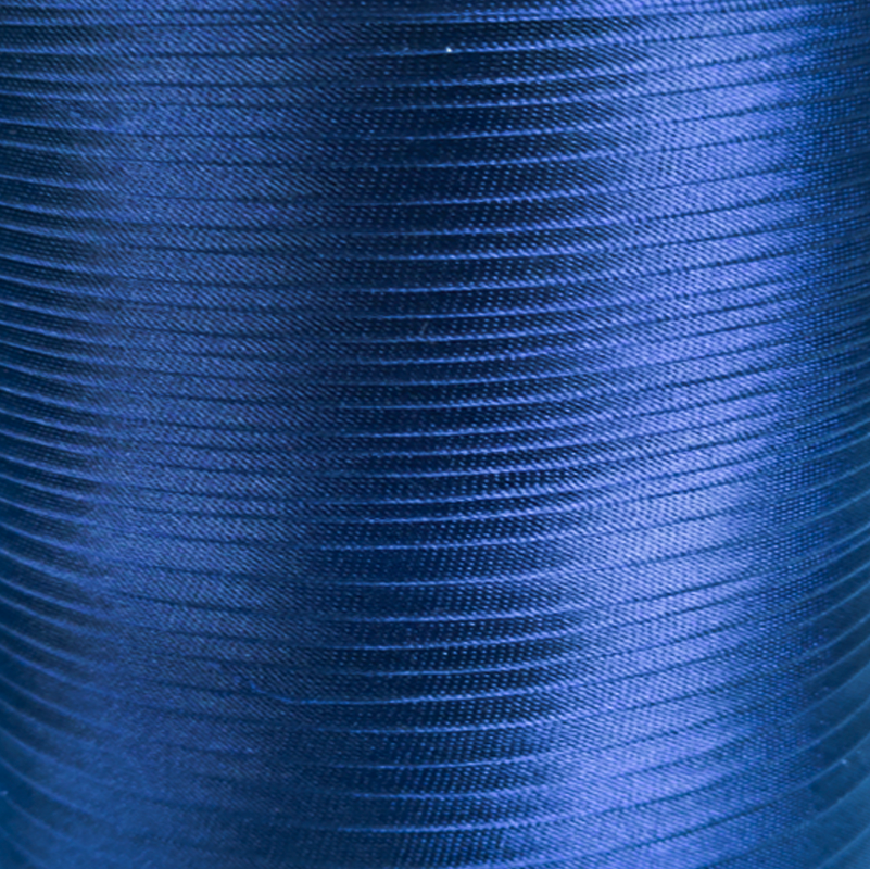Коса бейка атласна кол синій (уп 144ярдів) 605-030 ШР 328101 фото