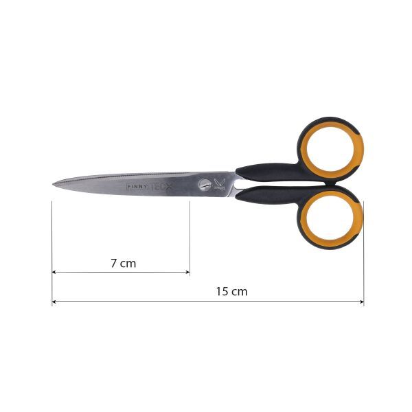 Ножиці 150мм (6") для скла і арамідних волокон "Kretzer" FINNY 732016 319201 фото