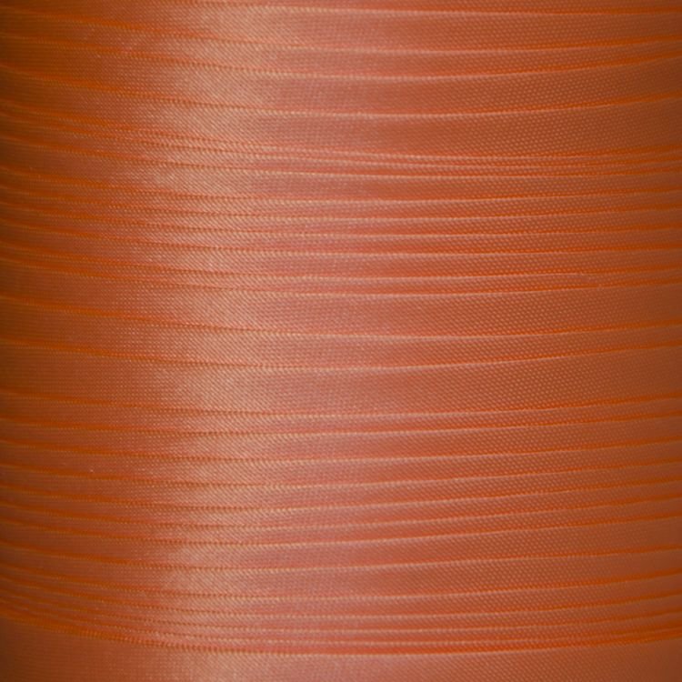 Коса бейка атласна кол 062 блідо-помаранчевий (боб 131,6м) Valetta 099399 фото