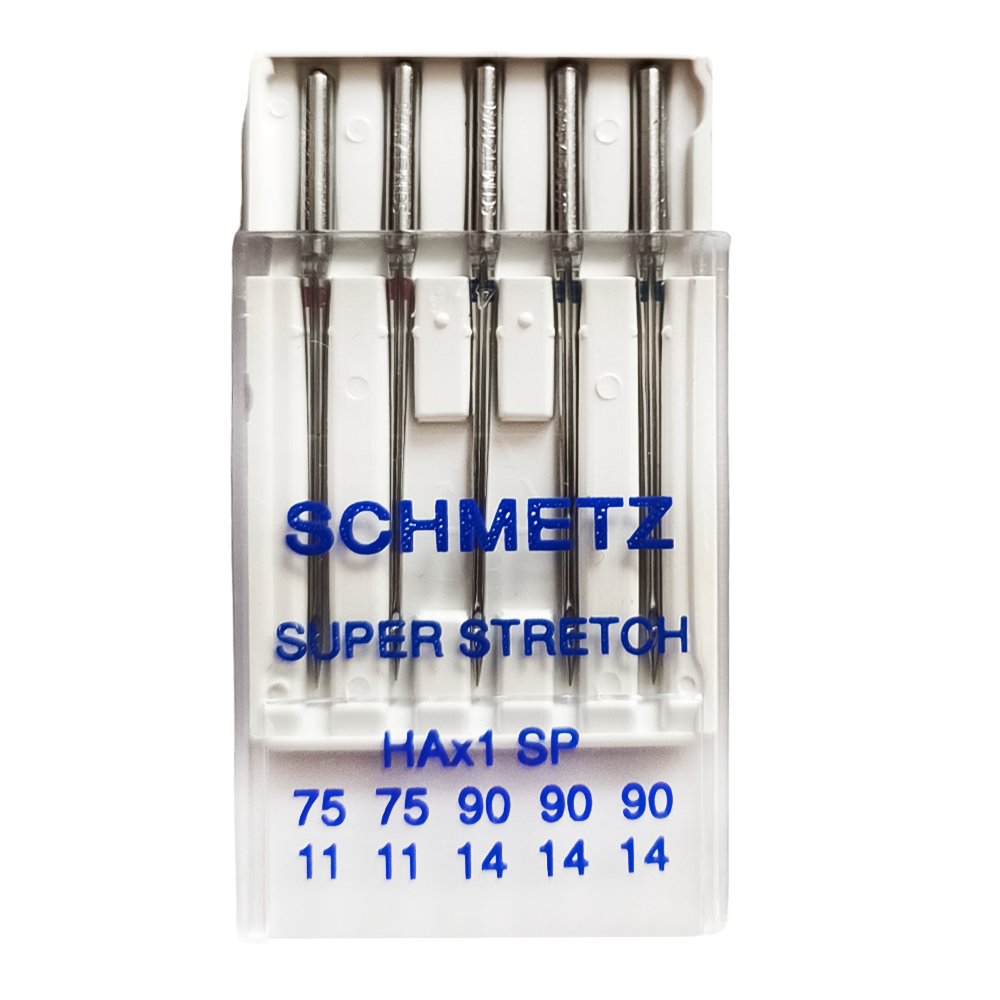 Голка SCHMETZ HAx1 SP VTS суперстрейч (уп 5шт 75*2, 90*3) 325039 фото