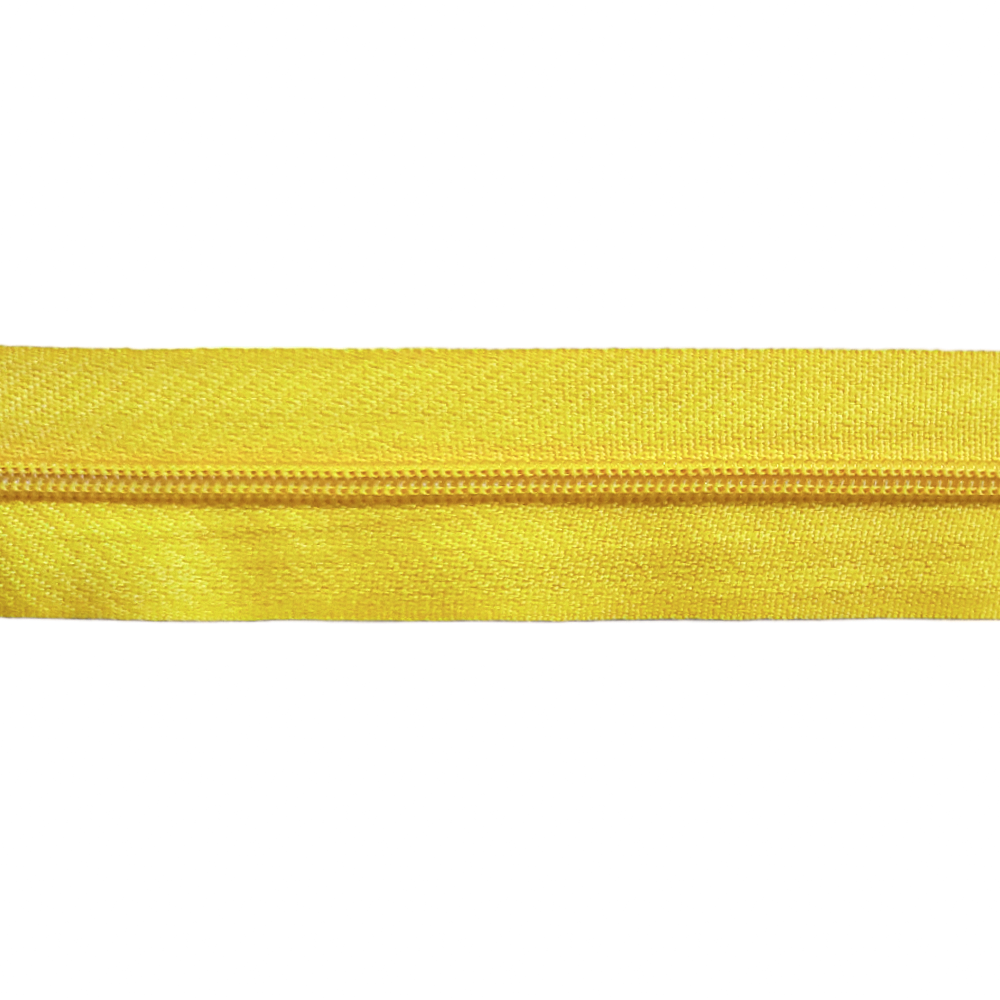 Блискавка спіральна №3 рулонна S-504 жовтий 8,5 грм (рул 200м) ZIP 325917 фото