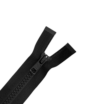 Блискавка трактор №5 роз'єм 40см S-580 чорний YKK 328527 фото