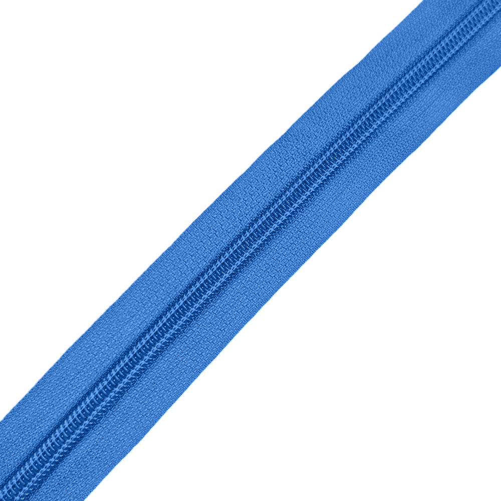 Блискавка спіральна №5 роз'єм 65см S-837 синій світлий ОрМан 086713 фото