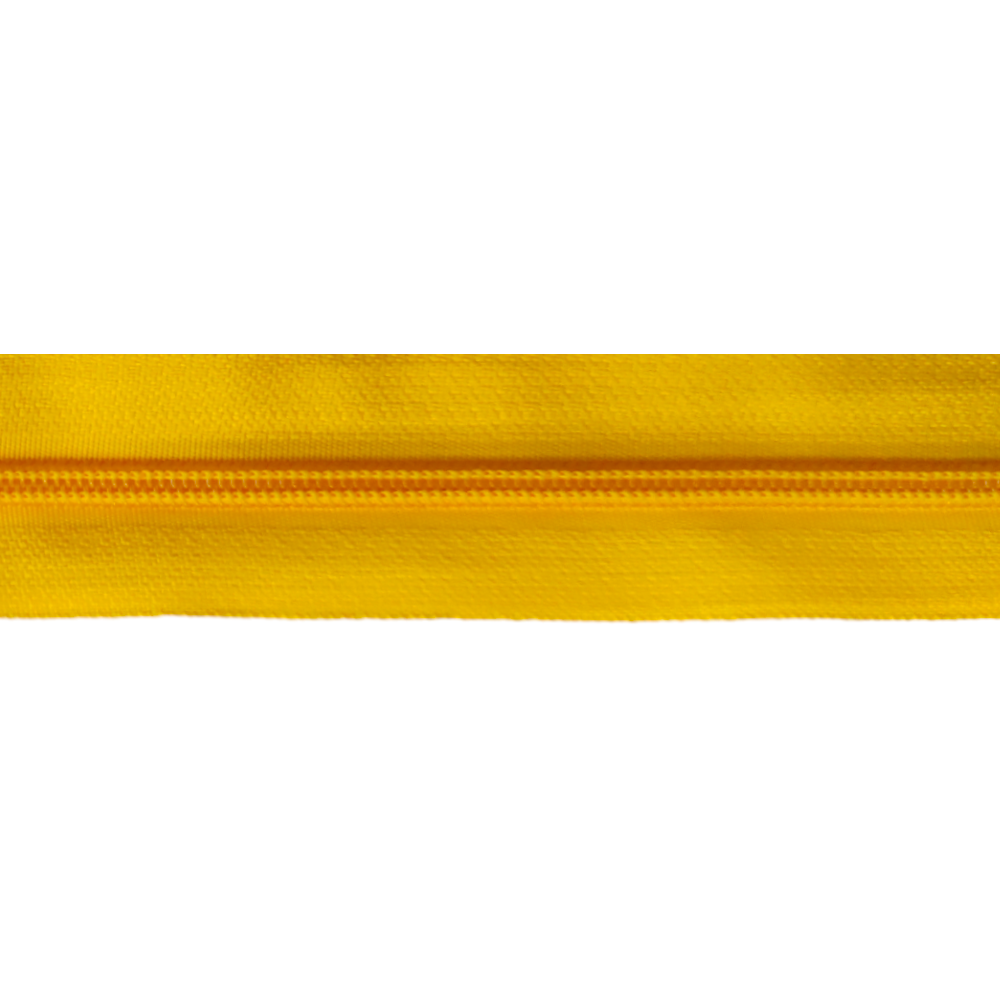 Блискавка спіральна №5 рулонна S-506 жовтий 13,5 гр/м (рул 200м) ZIP 326742 фото