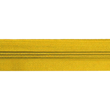 Блискавка спіральна №5 рулонна S-506 жовтий 13,5гр/м (рул 200м) ZIP 326742 фото